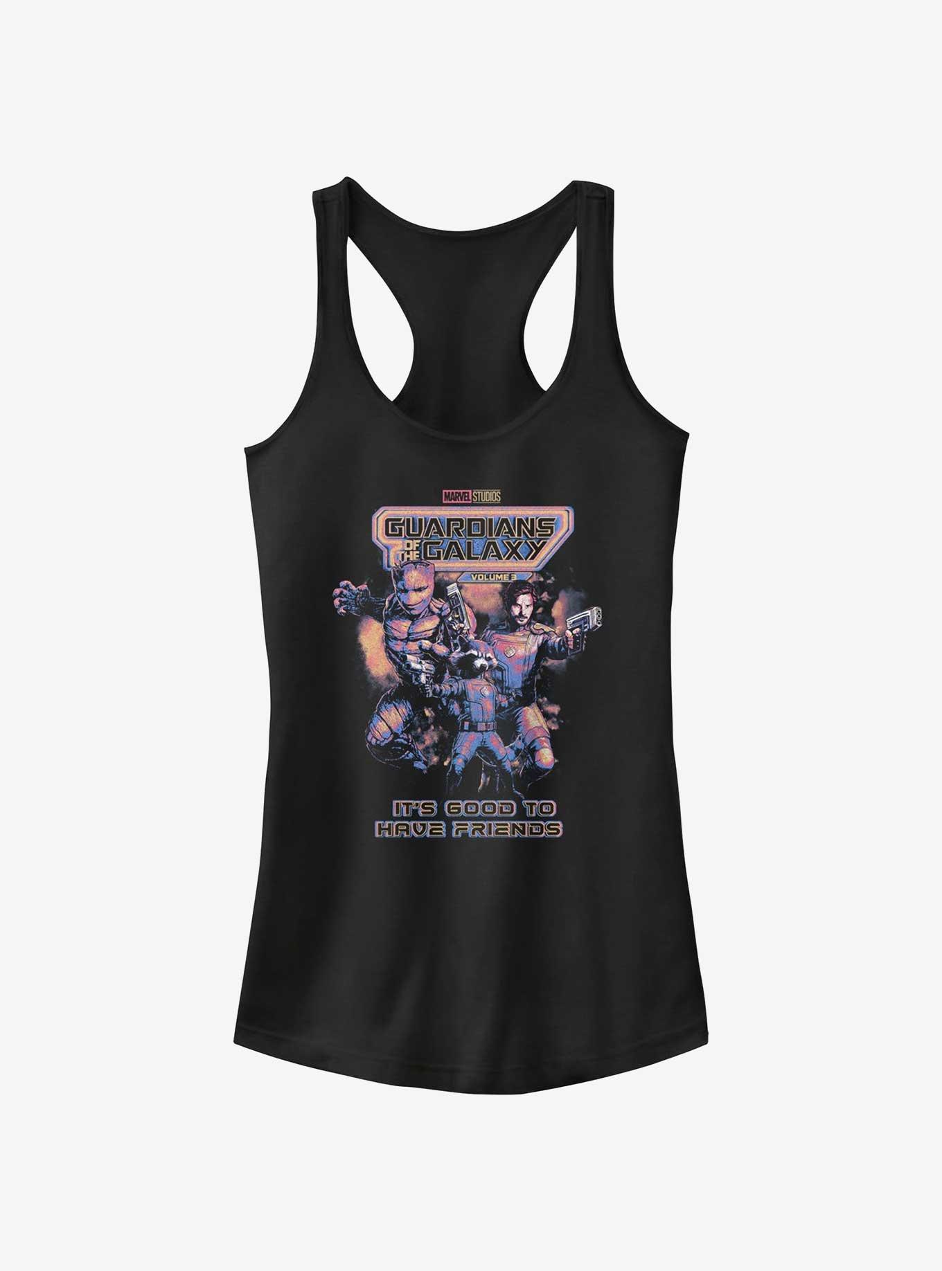 Marvel Guardians of the Galaxy Vol. 3 It's Good To Have Friends Poster Girls Tank, , hi-res