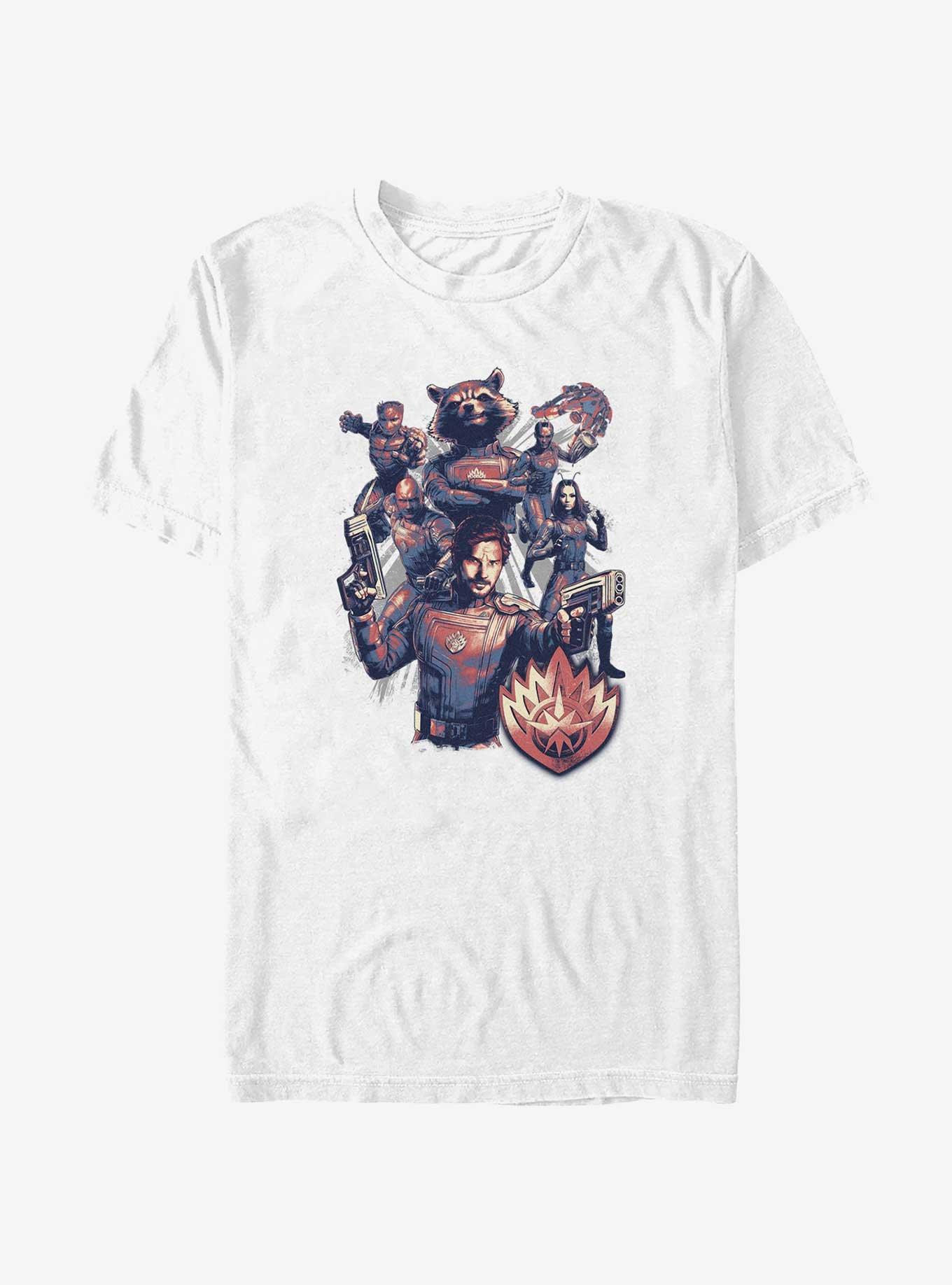 Guardians Of The Galaxy Graphic T-Shirt - White