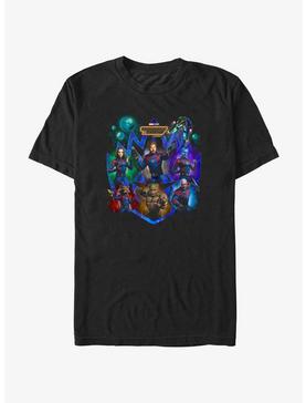 Plus Size Marvel Guardians of the Galaxy Vol. 3 Galactic Guardians T-Shirt, , hi-res