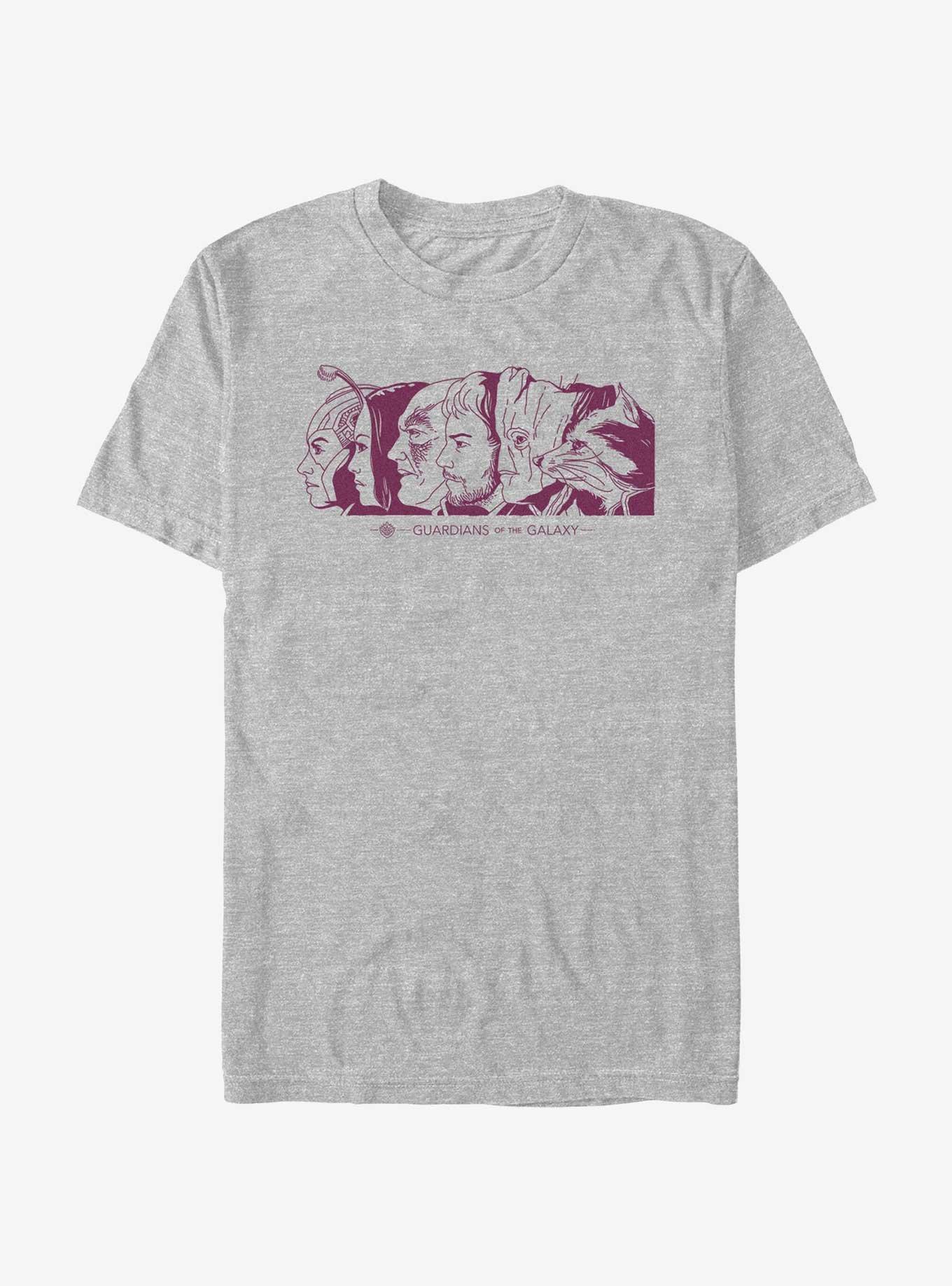 Marvel Guardians of the Galaxy Vol. 3 Profile Lineup T-Shirt, , hi-res