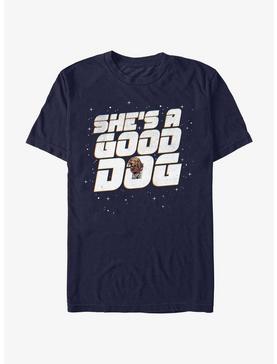 Plus Size Marvel Guardians of the Galaxy Vol. 3 Spacedog Cosmo She's A Good Dog T-Shirt, , hi-res