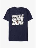 Marvel Guardians of the Galaxy Vol. 3 Spacedog Cosmo She's A Good Dog T-Shirt, NAVY, hi-res