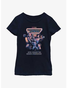 Marvel Guardians of the Galaxy Vol. 3 It's Good To Have Friends Poster Youth Girls T-Shirt, , hi-res