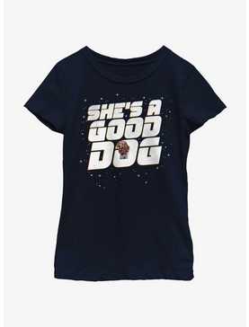Marvel Guardians of the Galaxy Vol. 3 Spacedog Cosmo She's A Good Dog Youth Girls T-Shirt, , hi-res
