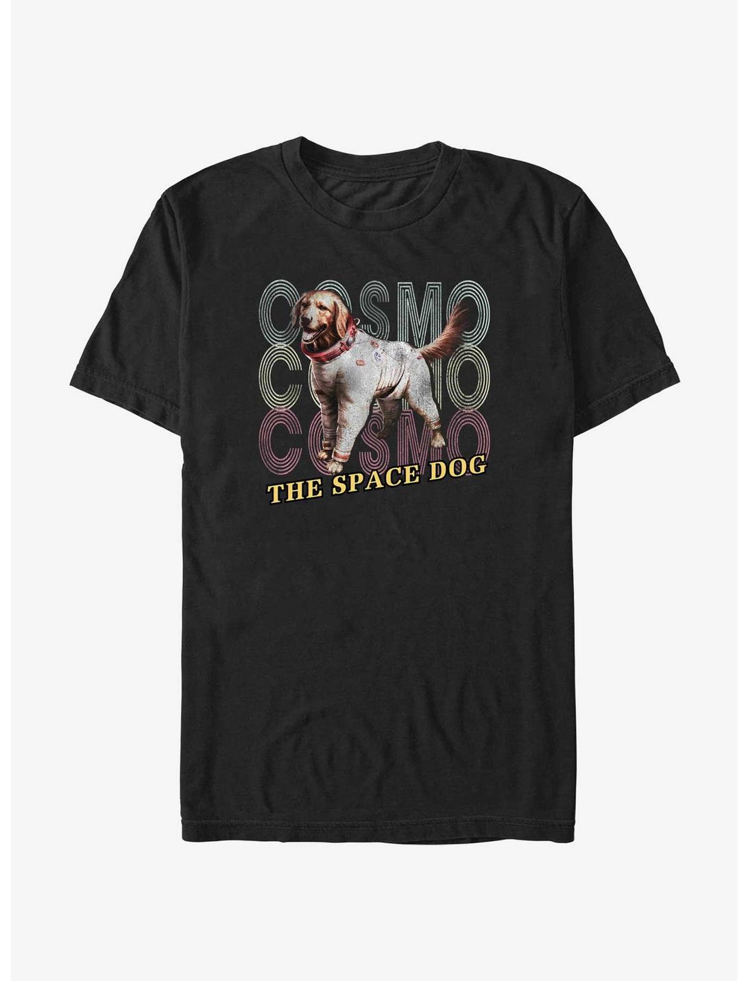 Marvel Guardians of the Galaxy Vol. 3 Space Dog Cosmo T-Shirt, BLACK, hi-res