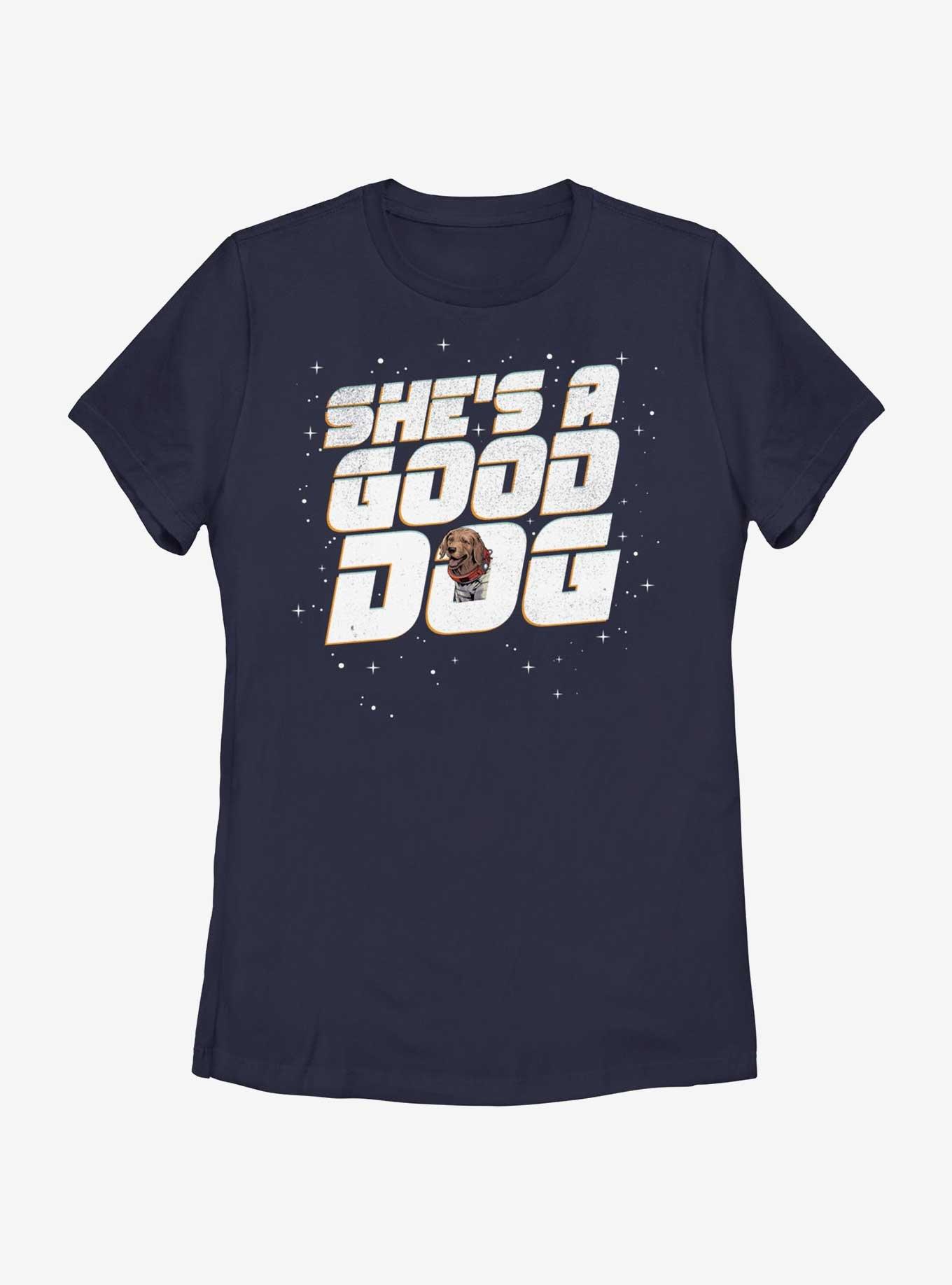 Marvel Guardians of the Galaxy Vol. 3 Spacedog Cosmo She's A Good Dog Womens T-Shirt, , hi-res