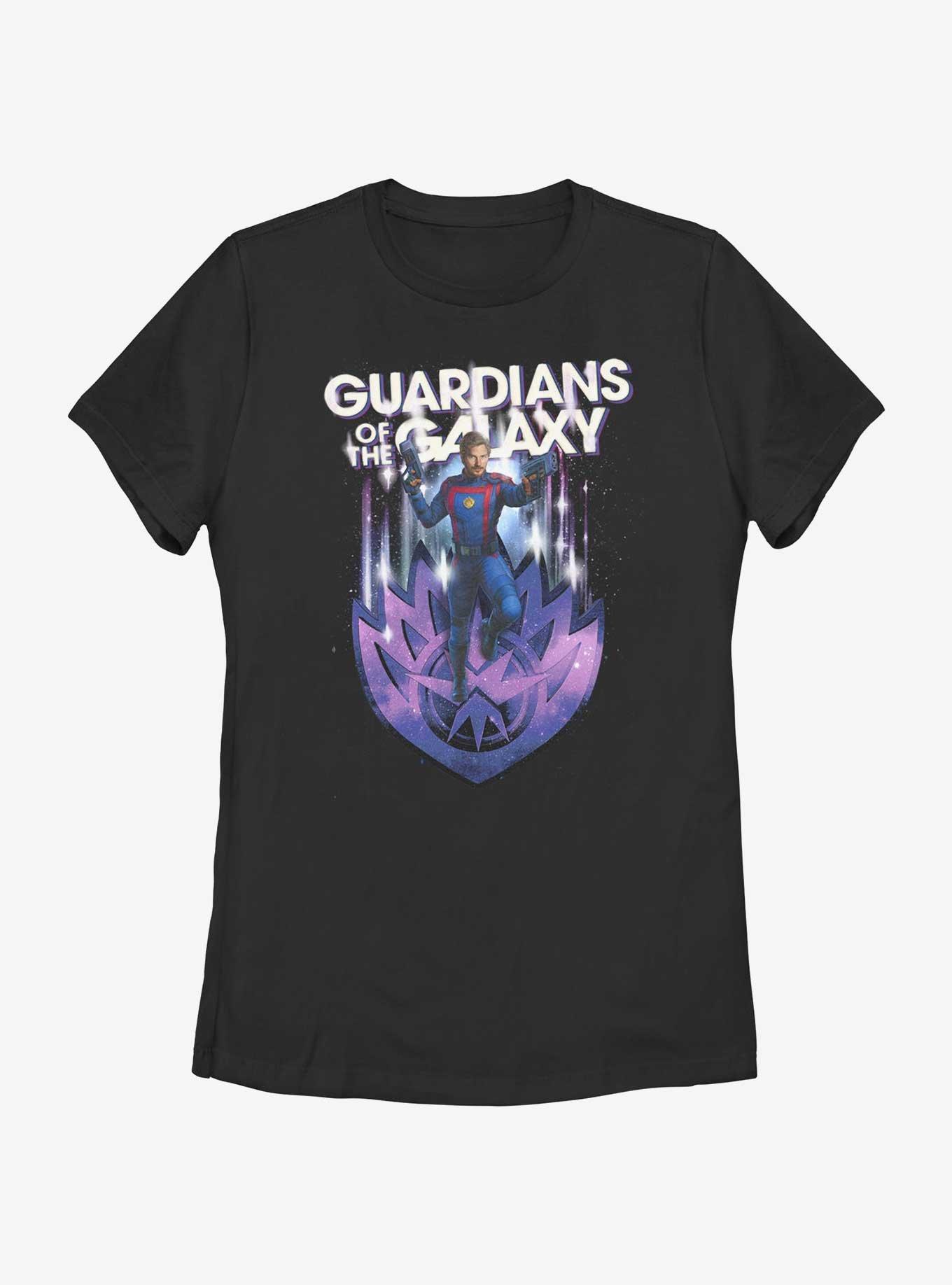 Marvel Guardians of the Galaxy Vol. 3 Star-Lord Dual Blasters Womens T-Shirt, , hi-res