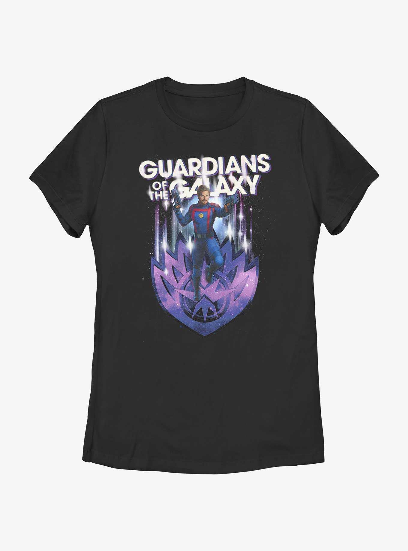 Marvel Guardians of the Galaxy Vol. 3 Star-Lord Dual Blasters Womens T-Shirt, , hi-res