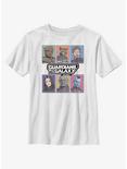 Marvel Guardians of the Galaxy Vol. 3 Galactic Bunch Youth T-Shirt, WHITE, hi-res