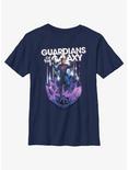 Marvel Guardians of the Galaxy Vol. 3 Star-Lord Dual Blasters Youth T-Shirt, NAVY, hi-res