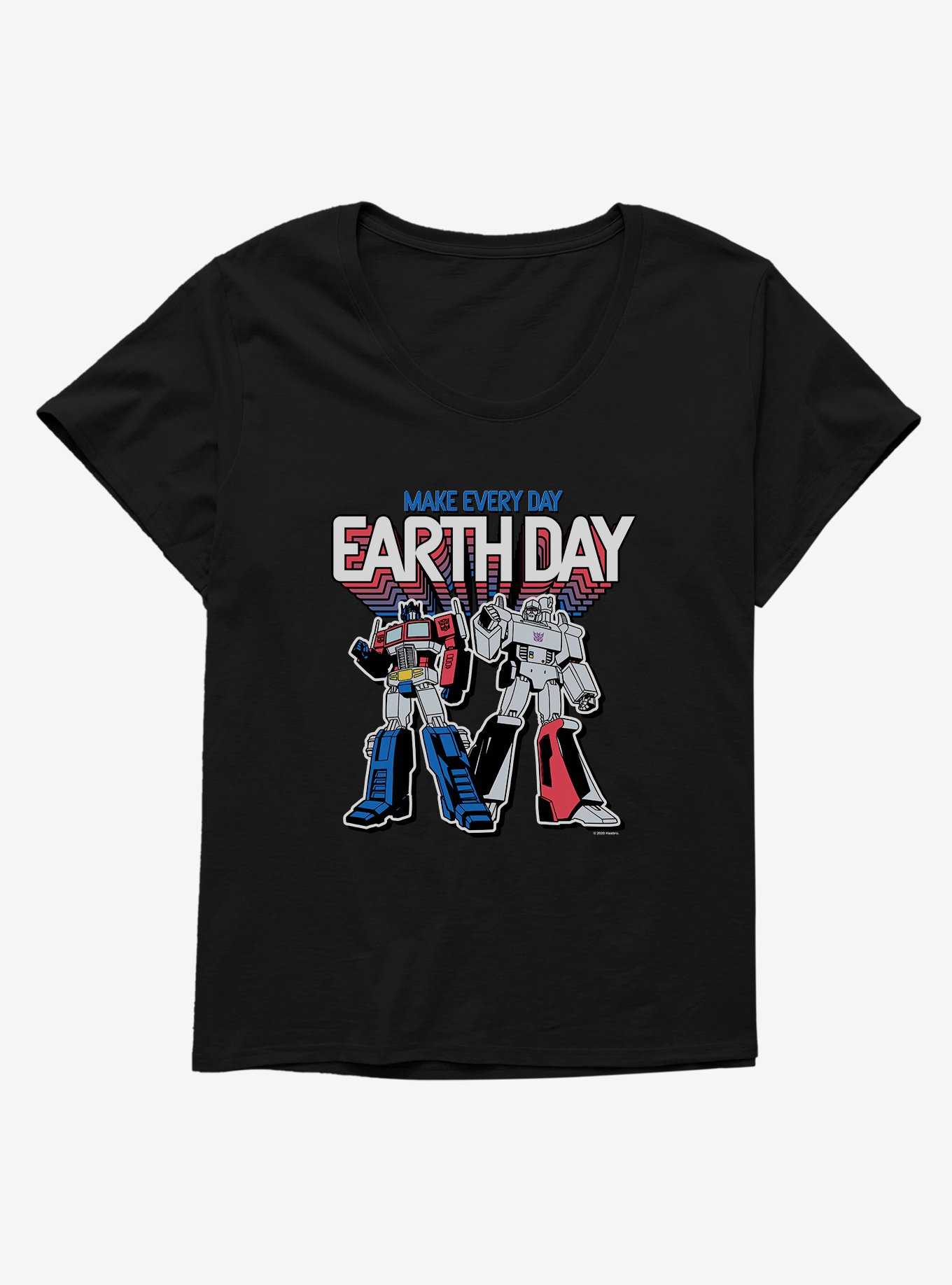 Transformers Earth Day Girls T-Shirt Plus Size, , hi-res