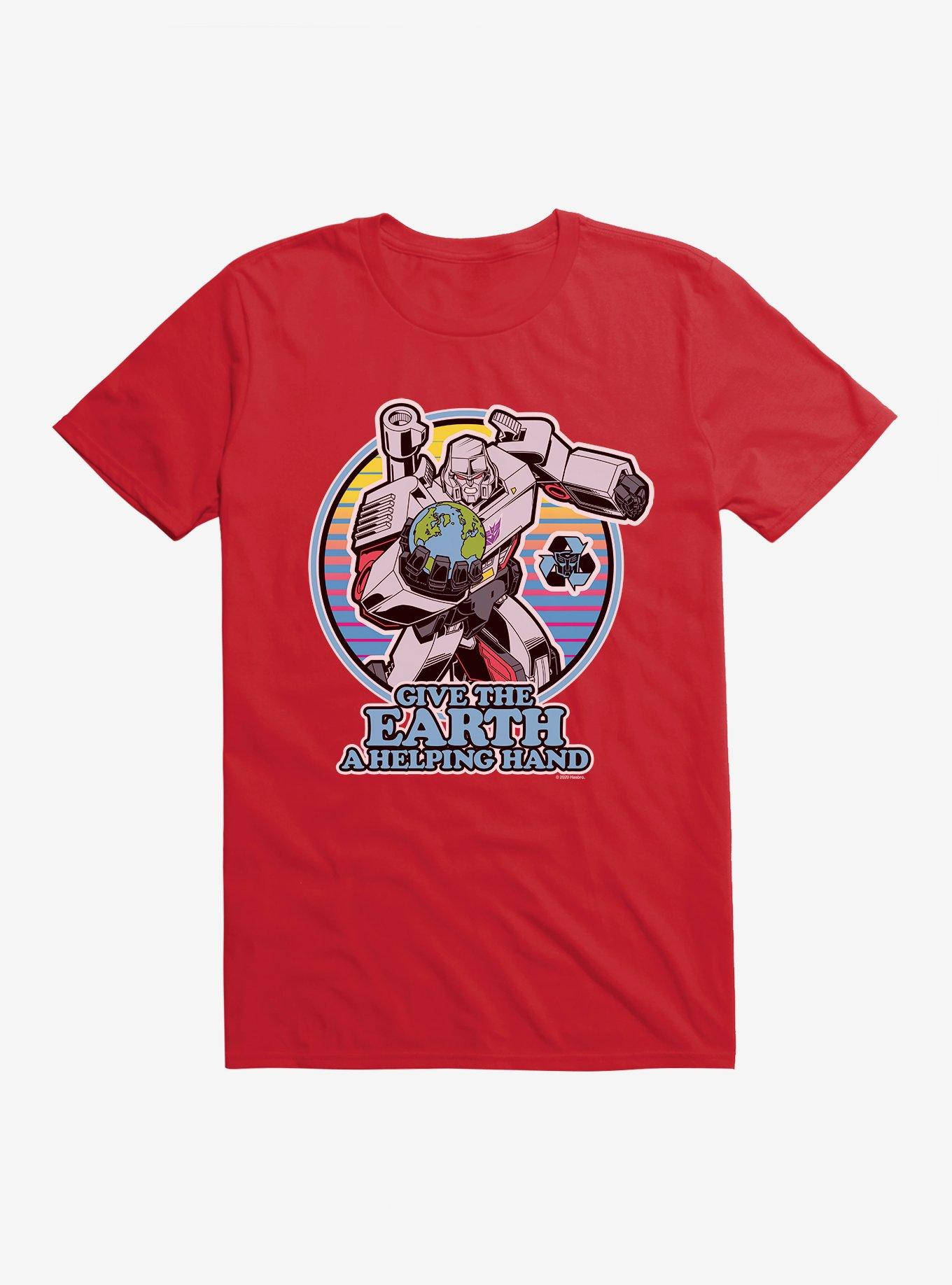 Transformers A Helping Hand T-Shirt, RED, hi-res