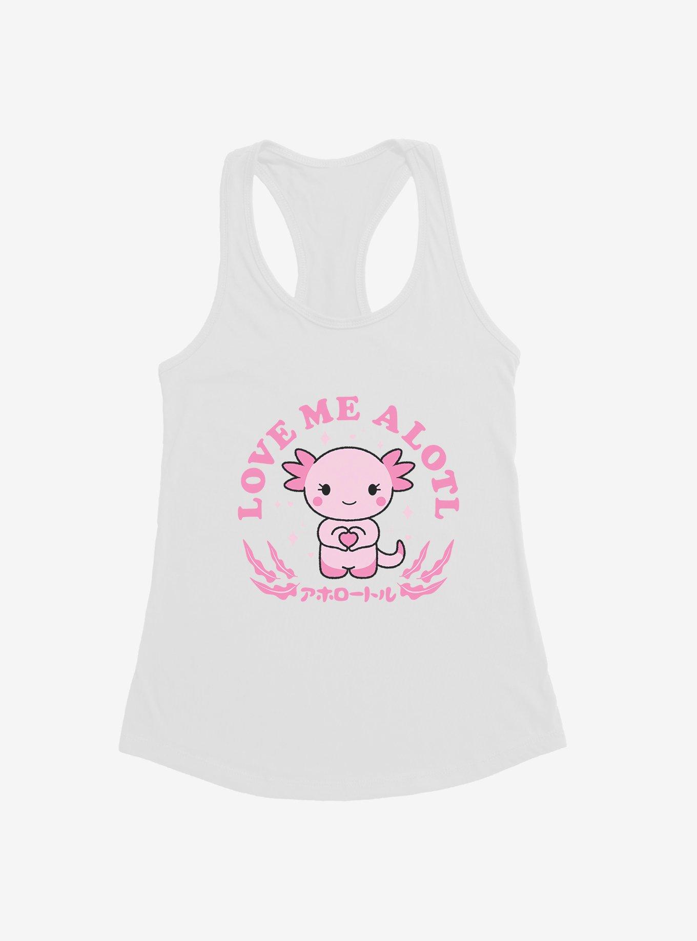 Axolotl Love Me Alotl Girls Tank, , hi-res