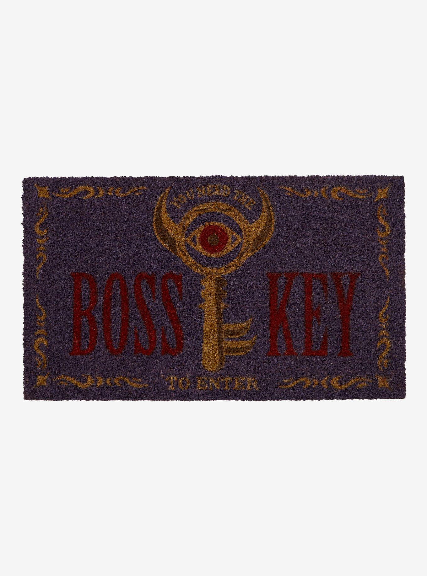 The Legend Of Zelda Boss Key Doormat, , hi-res