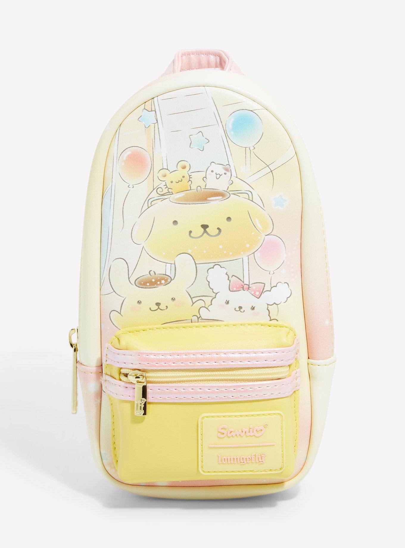 Loungefly Sanrio Pompompurin Roller Coaster Backpack Pencil Case, , hi-res