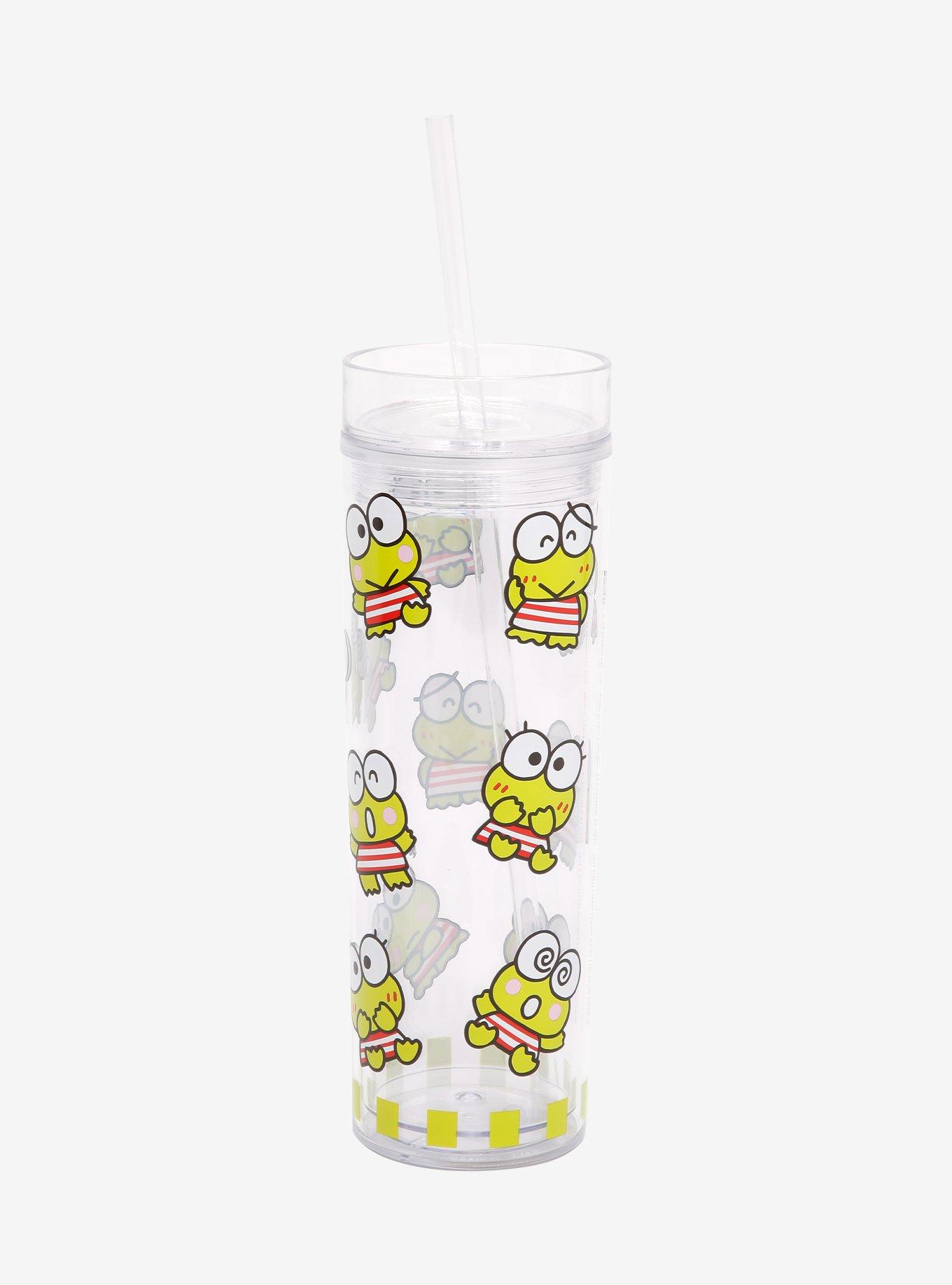 Keroppi Skinny Acrylic Travel Cup, , hi-res