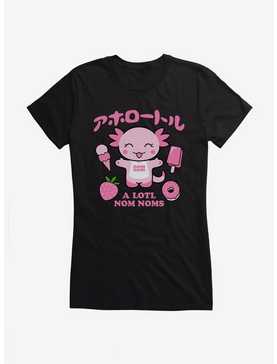 Axolotl A Lotl Nom Noms Girls T-Shirt, , hi-res