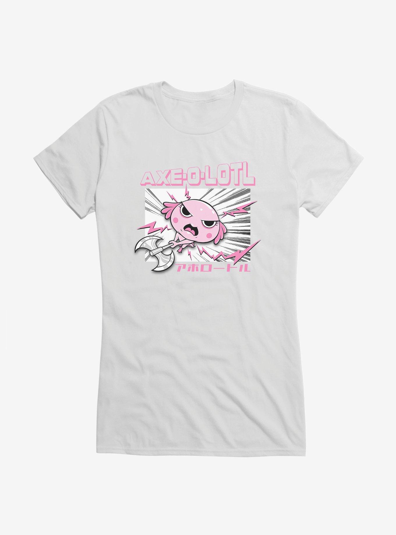 Axolotl Axe-O-Lotl Girls T-Shirt, , hi-res
