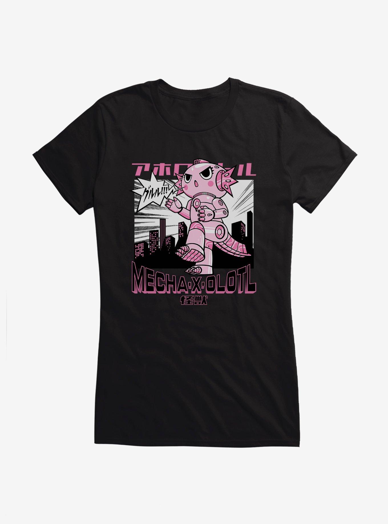Axolotl Mecha-X-Olotl Girls T-Shirt, , hi-res