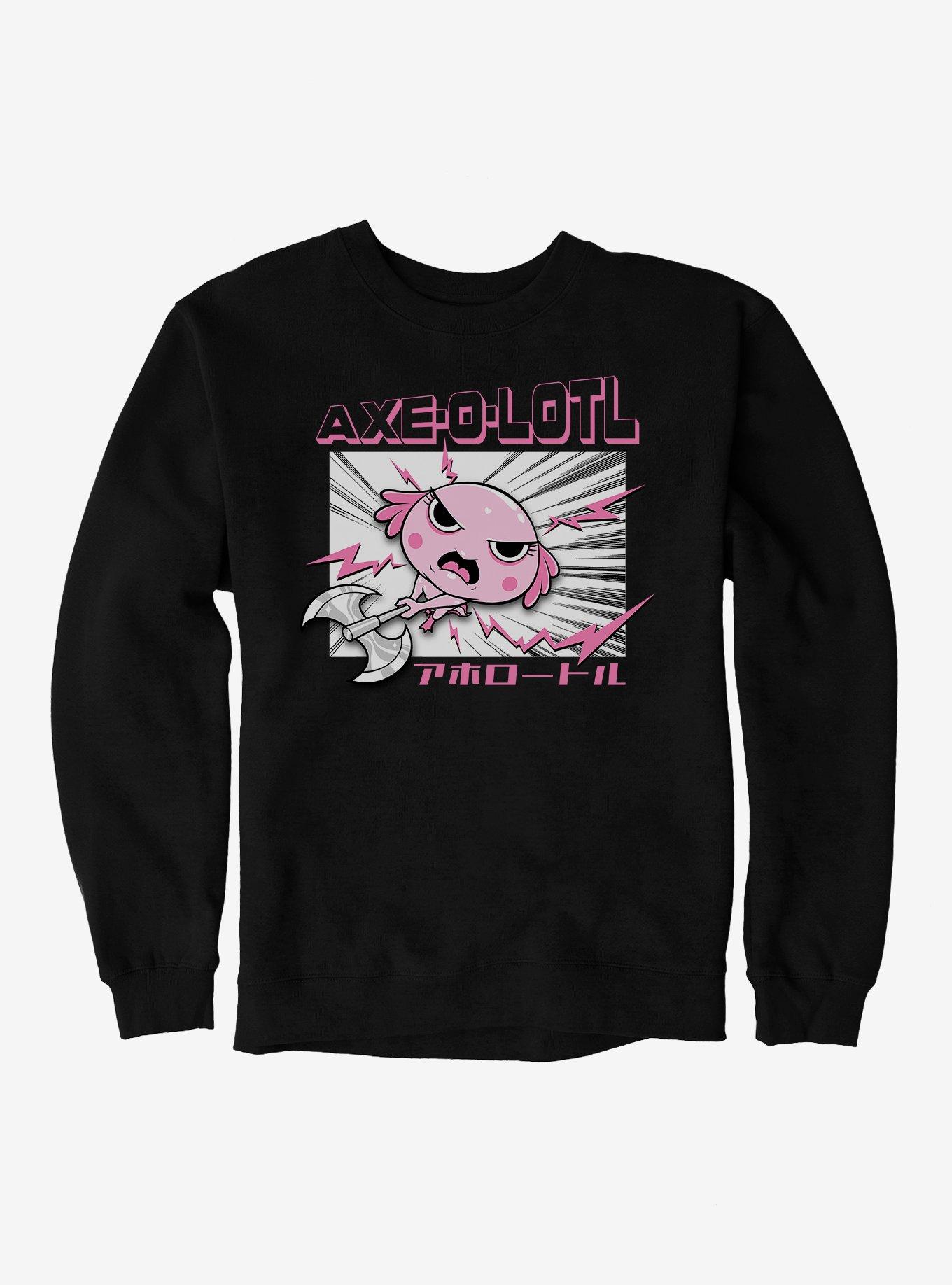 Axolotl Axe-O-Lotl Sweatshirt, , hi-res