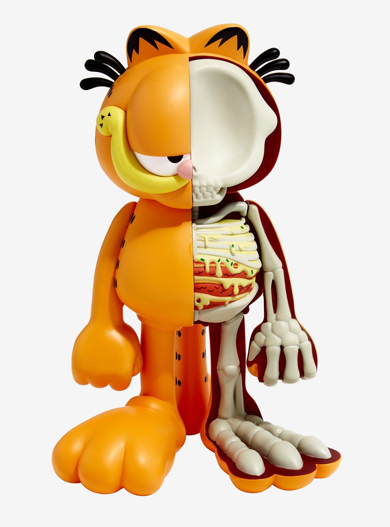 Mighty Jaxx Garfield XXRAY Plus Garfield with Lasagna Figure, , hi-res