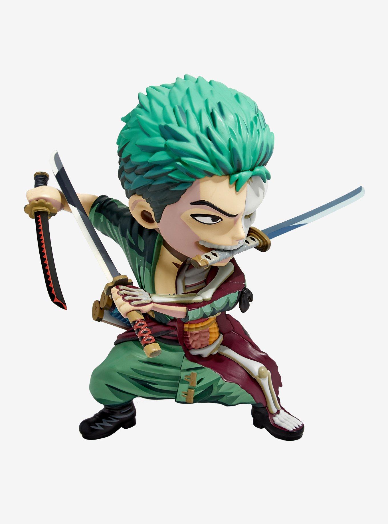 ONE PIECE Luffy Roronoa Zoro Rare anime characters XR Bronzing