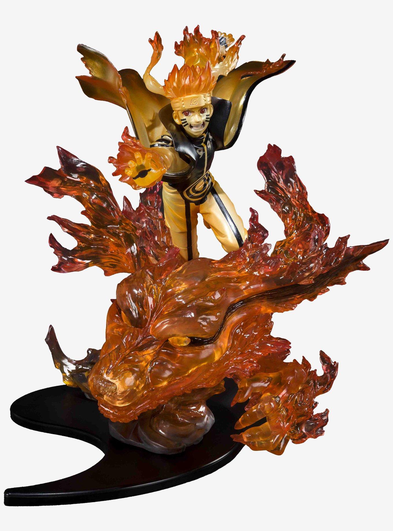 Bandai Spirits Naruto Shippuden FiguartsZERO Kurama & Naruto Uzumaki (Kizuna Relation) Figure, , hi-res
