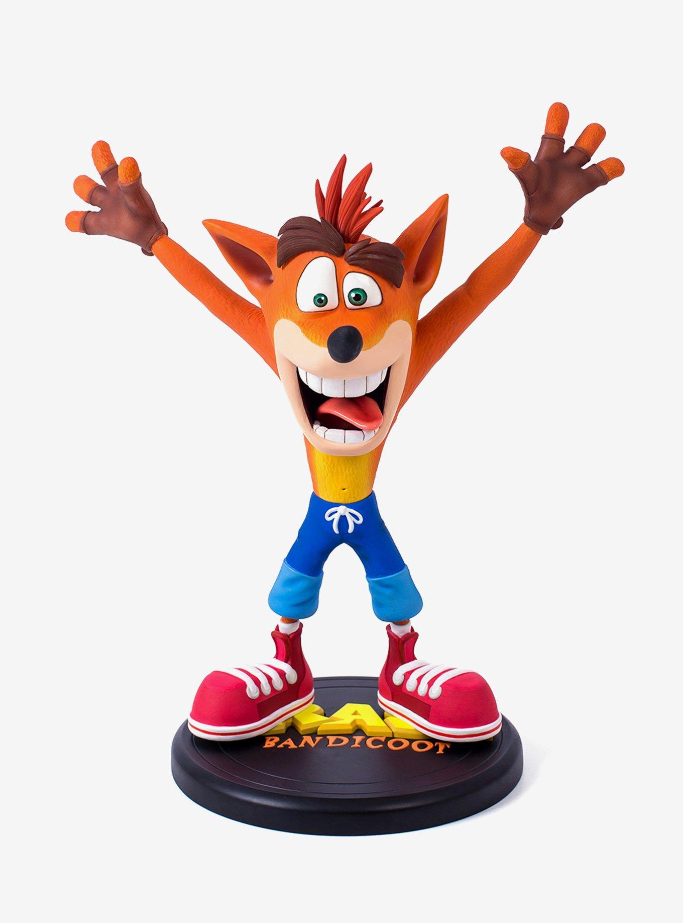 First 4 Figures Crash Bandicoot Excited Crash Figure, , hi-res