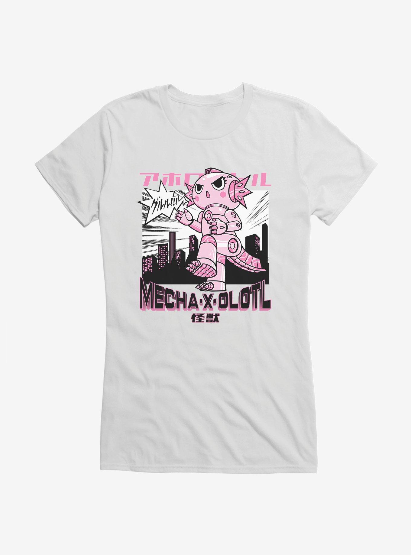 Axolotl Mecha-X-Olotl Girls T-Shirt