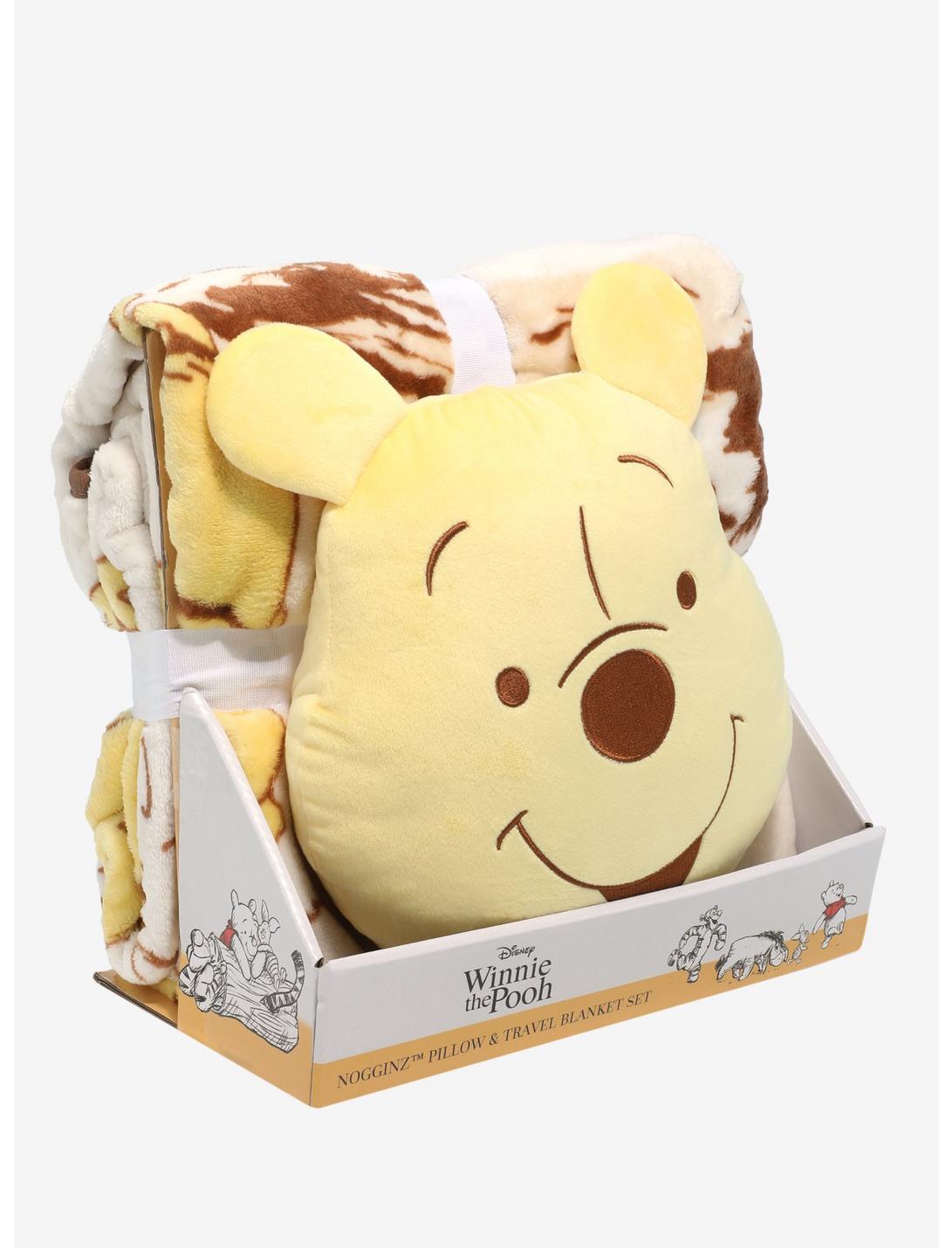 Disney Winnie The Pooh Cushion & Throw Blanket Set, , hi-res