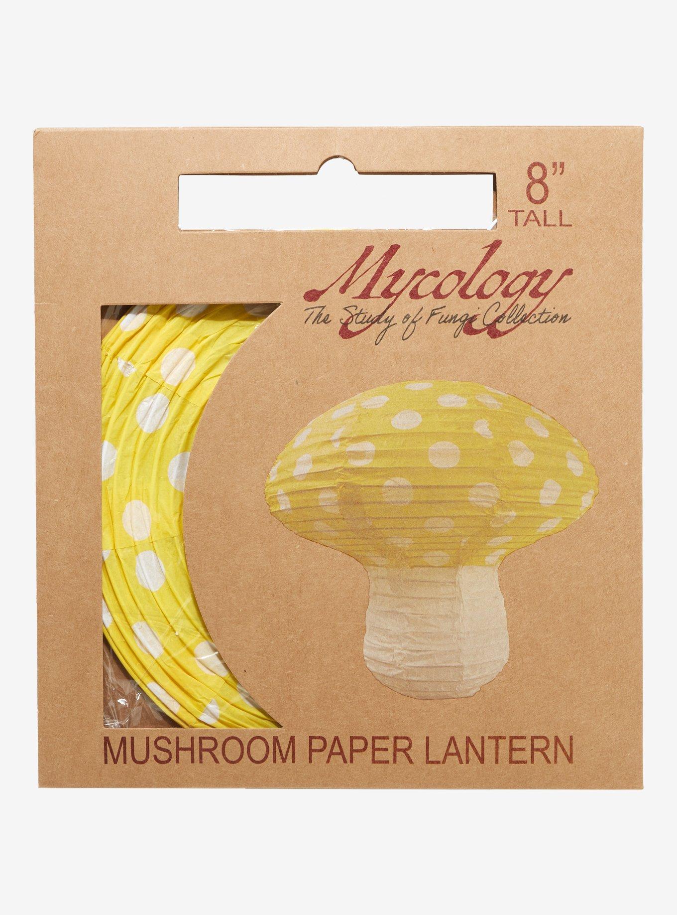 Yellow Mushroom Paper Lantern, , hi-res