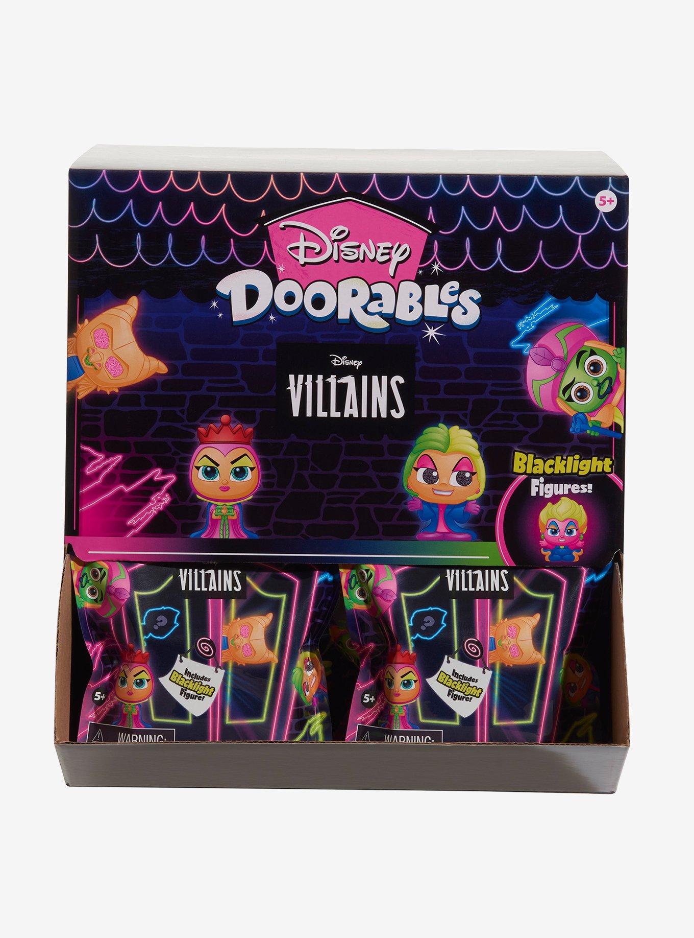 Disney Doorables Villains Blacklight Blind Bag Figure, , hi-res
