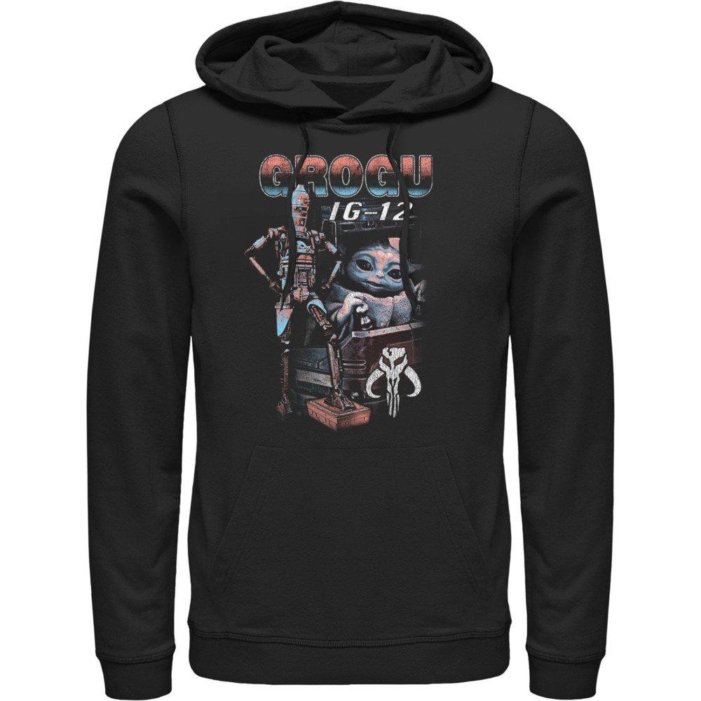 Star Wars The Mandalorian Grogu & IG-12 Hoodie