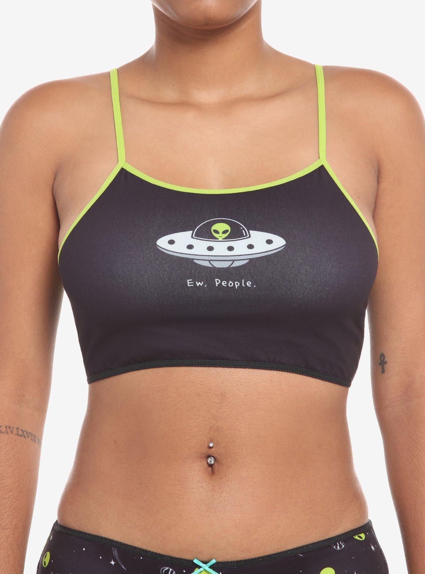 Alien Ew People Bralette Hot Topic