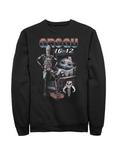 Star Wars The Mandalorian Grogu & IG-12 Sweatshirt, BLACK, hi-res
