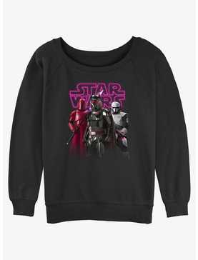 Star Wars The Mandalorian Moff Gideon's Return Womens Slouchy Sweatshirt, , hi-res