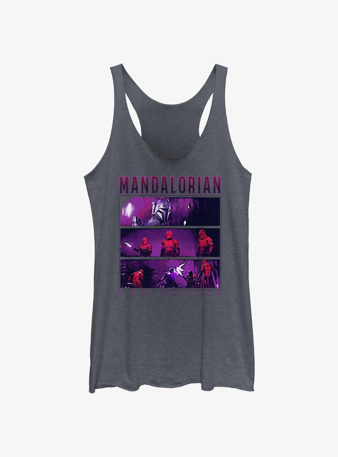 Star Wars The Mandalorian Paz Vizsla's Sacrifice Womens Tank Top, , hi-res