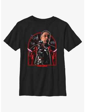 Star Wars The Mandalorian Moff Gideon Dark Trooper Youth T-Shirt, , hi-res