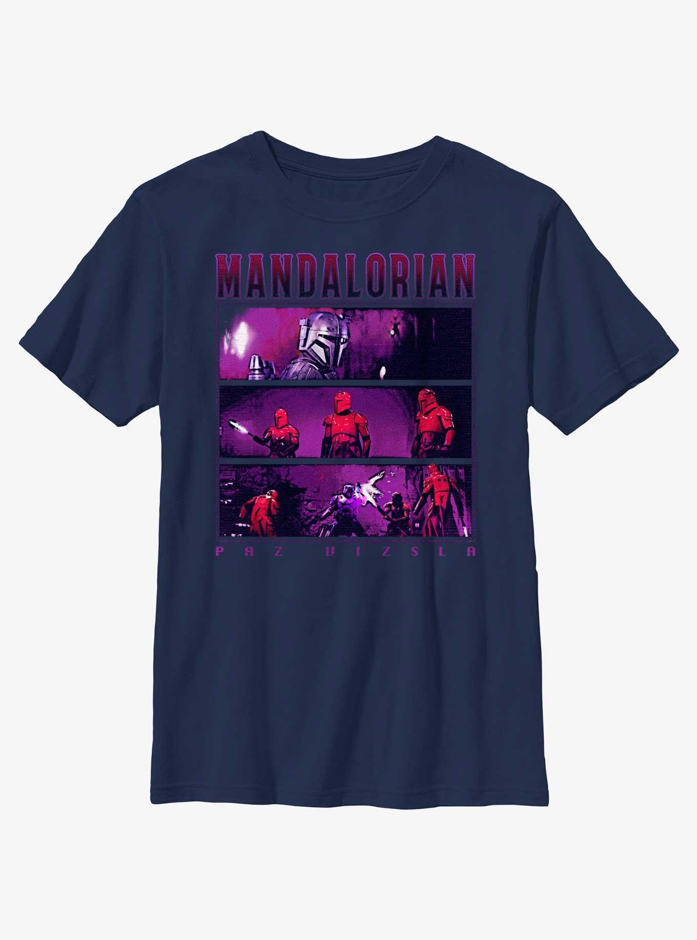 Star Wars The Mandalorian Paz Vizsla's Sacrifice Youth T-Shirt, , hi-res