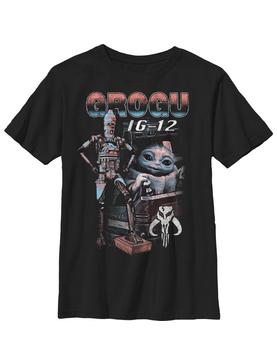 Star Wars The Mandalorian Grogu & IG-12 Youth T-Shirt, , hi-res