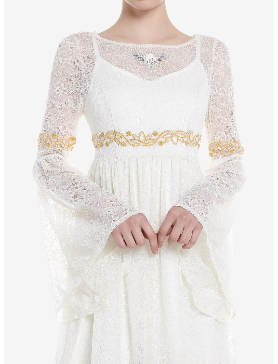 Her Universe The Lord Of The Rings Galadriel Bell Sleeve Dress Her Universe Exclusive, CREAM, hi-res