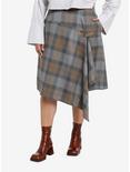 Her Universe Outlander Plaid Waterfall Skirt Plus Size Her Universe Exclusive, MULTI, hi-res