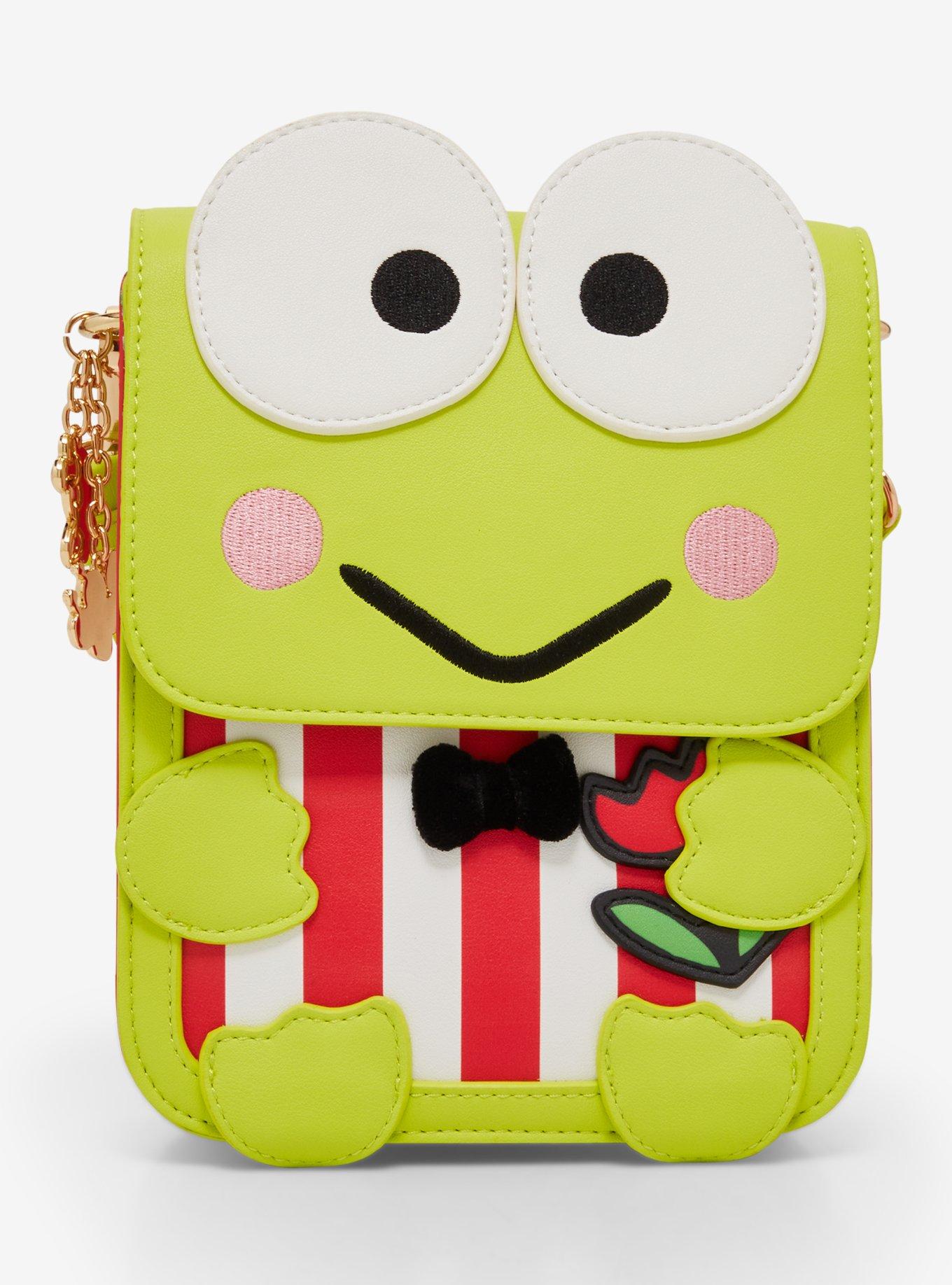 Sanrio Keroppi Figural Crossbody Bag - BoxLunch Exclusive, , hi-res