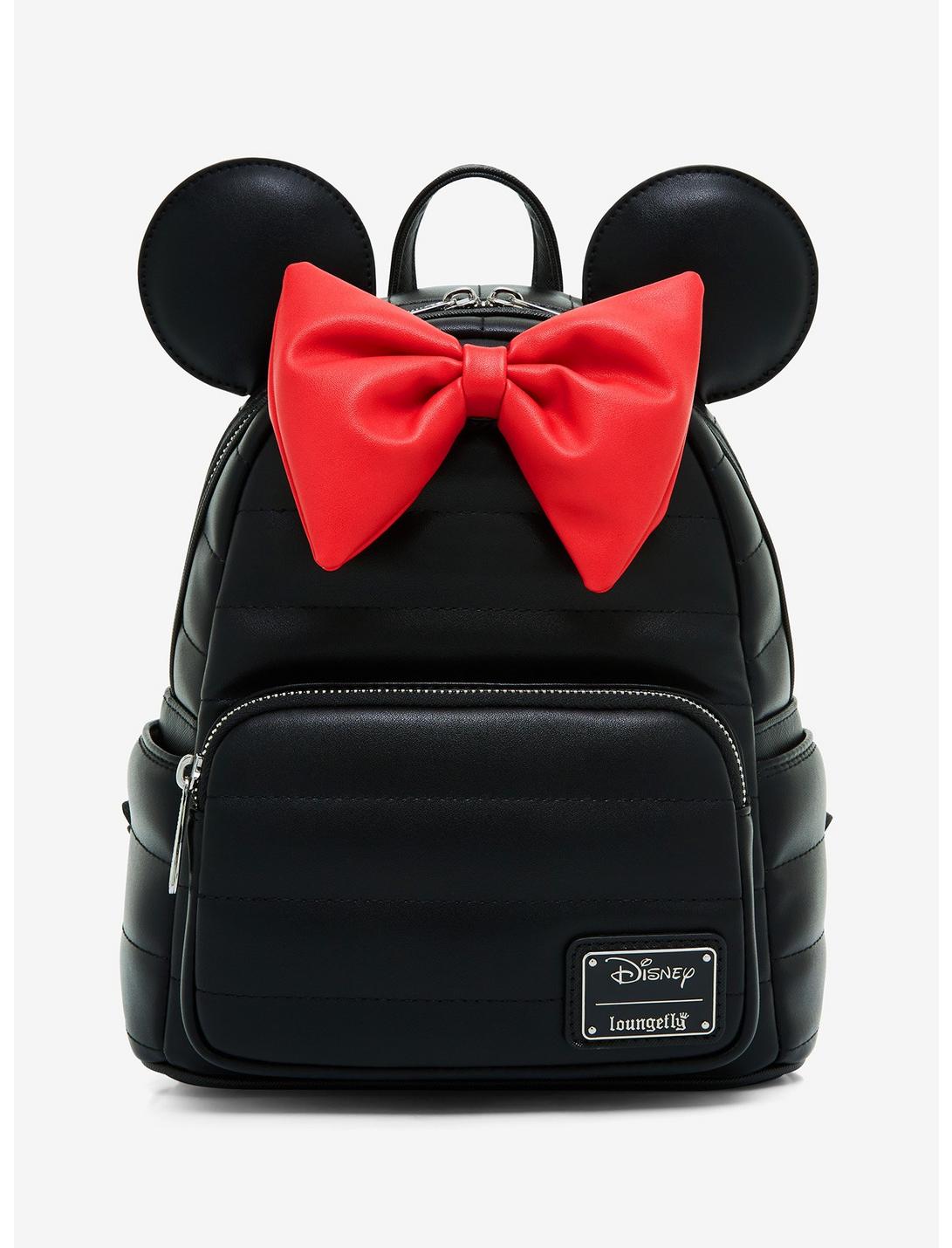 Loungefly Disney Minnie Mouse Puffer Ears Mini Backpack - BoxLunch Exclusive, , hi-res