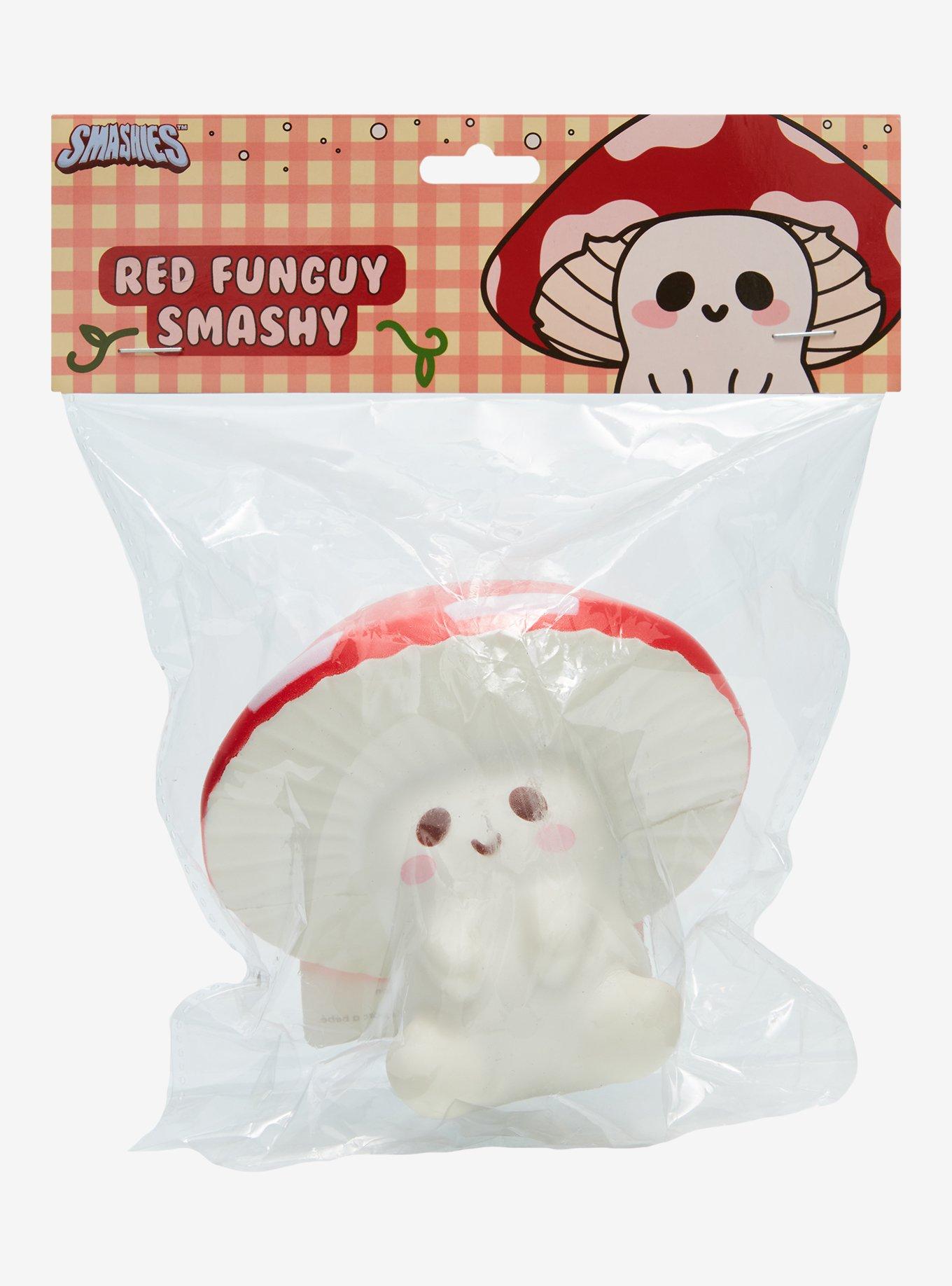 Red Funguy Smashy Mushroom Stress Ball, , hi-res