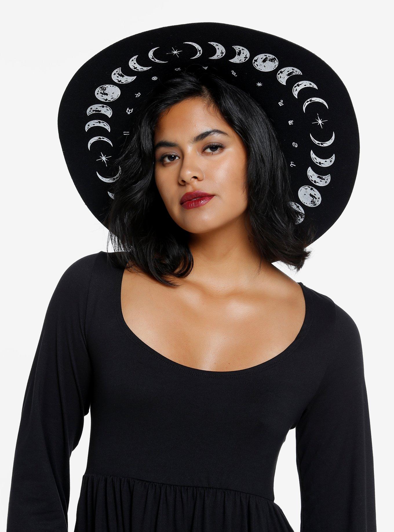 Moon Phase Floppy Hat, , hi-res
