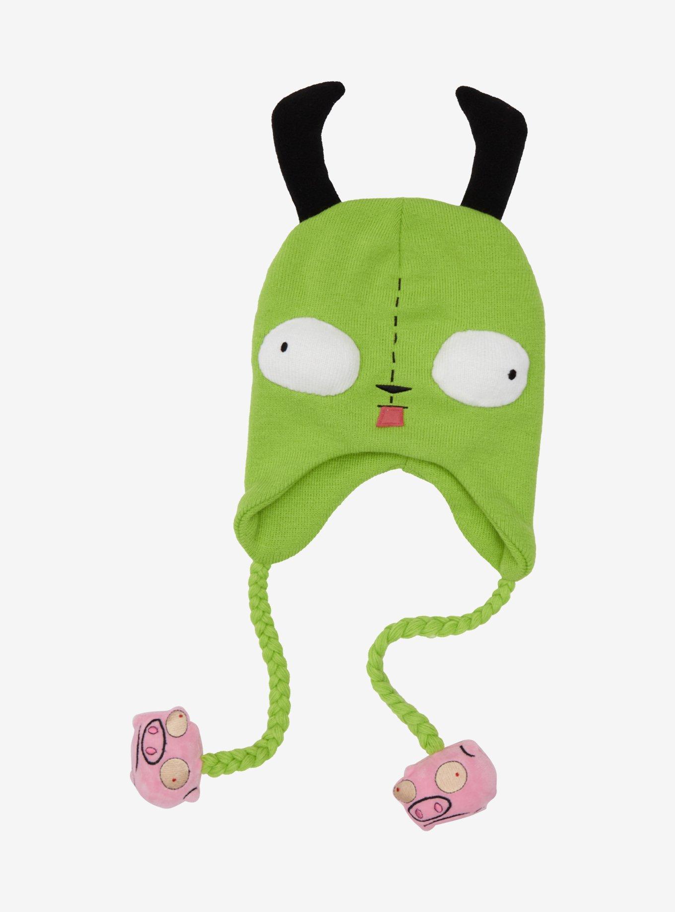 Invader Zim GIR Tassel Beanie, , hi-res