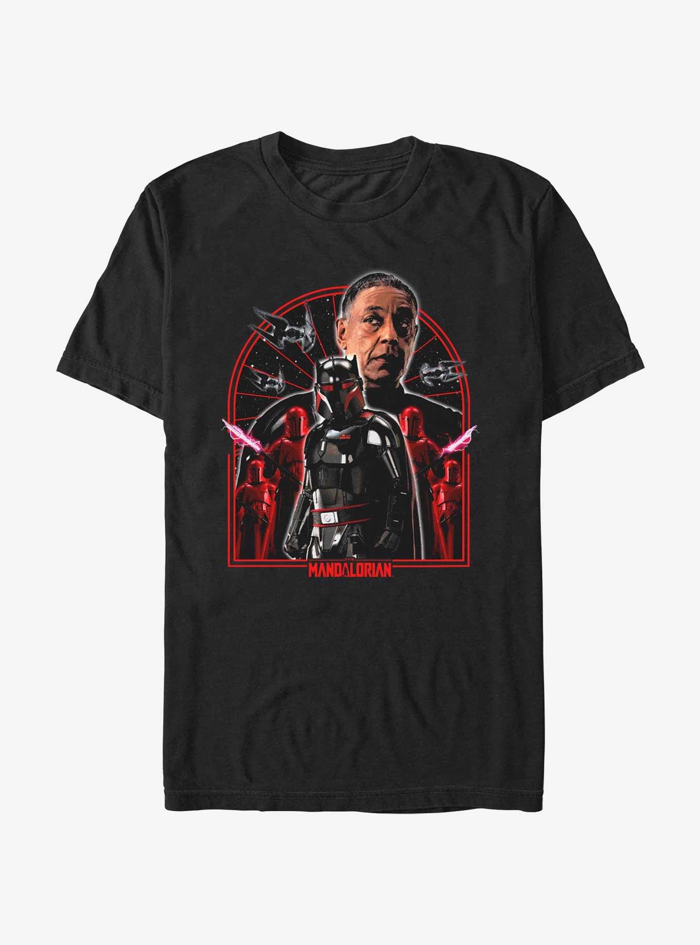 Star Wars The Mandalorian Moff Gideon Dark Trooper T-Shirt, BLACK, hi-res