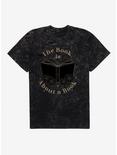 A Court Of Silver Flames The Book Is About A Book Mineral Wash T-Shirt, BLACK MINERAL WASH, hi-res