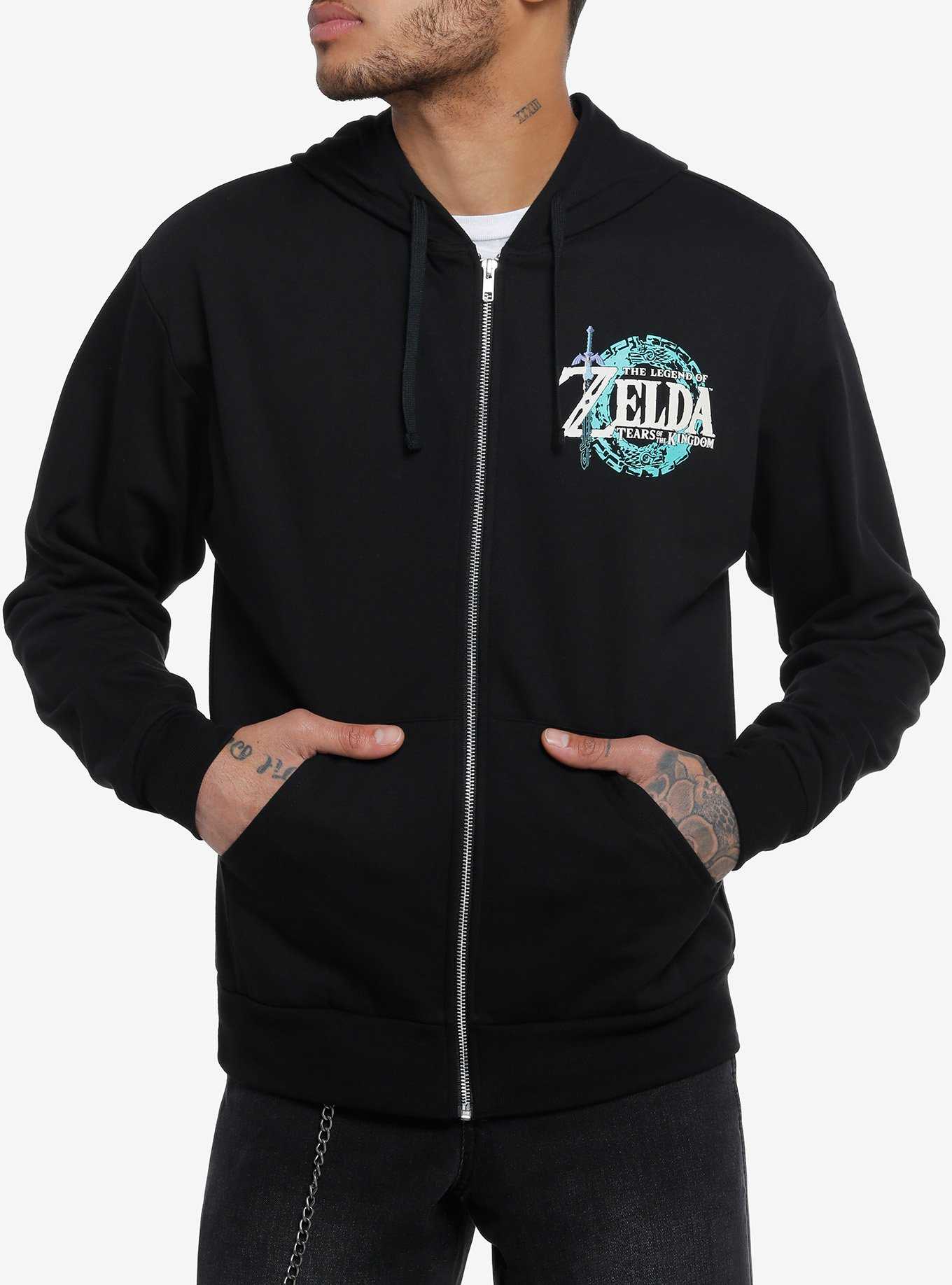 The Legend Of Zelda Tears Of The Kingdom Zip-Up Hoodie